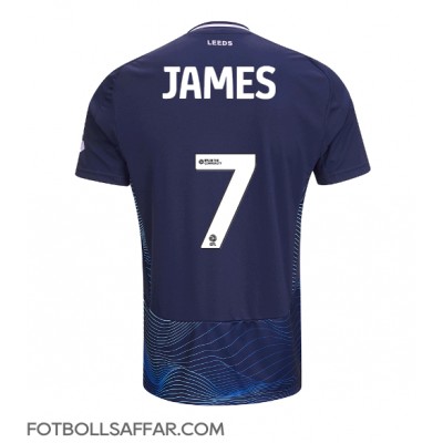 Leeds United Daniel James #7 Tredjeställ 2024-25 Kortärmad Leeds United Daniel James #7 Tredjeställ 2024-25 Kortärmad